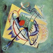 Wassily Kandinsky Voros ovalis oil on canvas